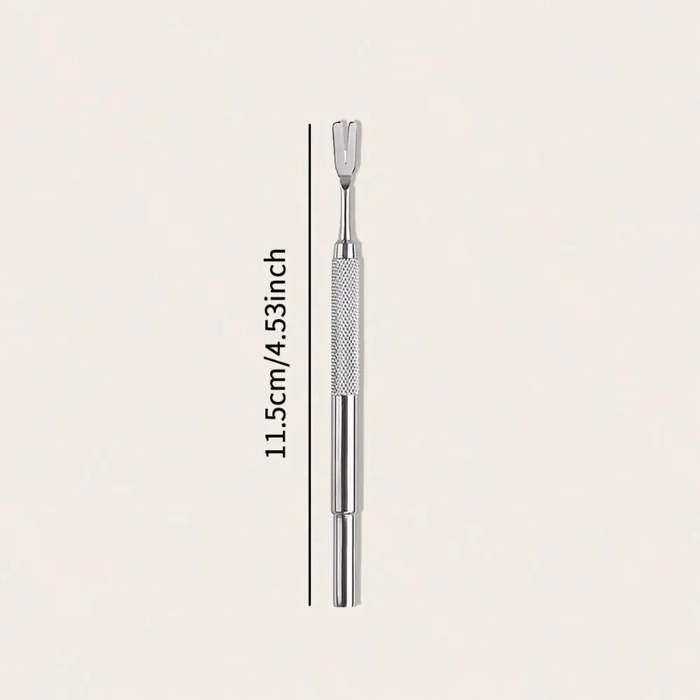 Picture 6: Stainless Steel Tick Fork Effective Design Fork Shape Pet Flea Removal Tweezers Tick Clipping Tool Pet Cleaning