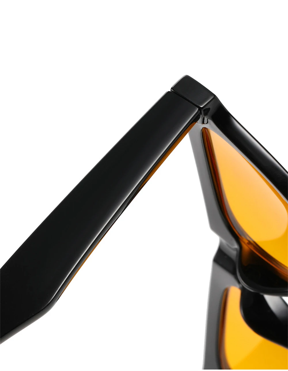 VIVIBEE Quadratische Blaulichtfilter-Brille für Herren, Gaming, Orange, UV400-Gläser, Büro, Damen, Mattschwarz, Schutzbrille, 2026 im Trend – Detail 11