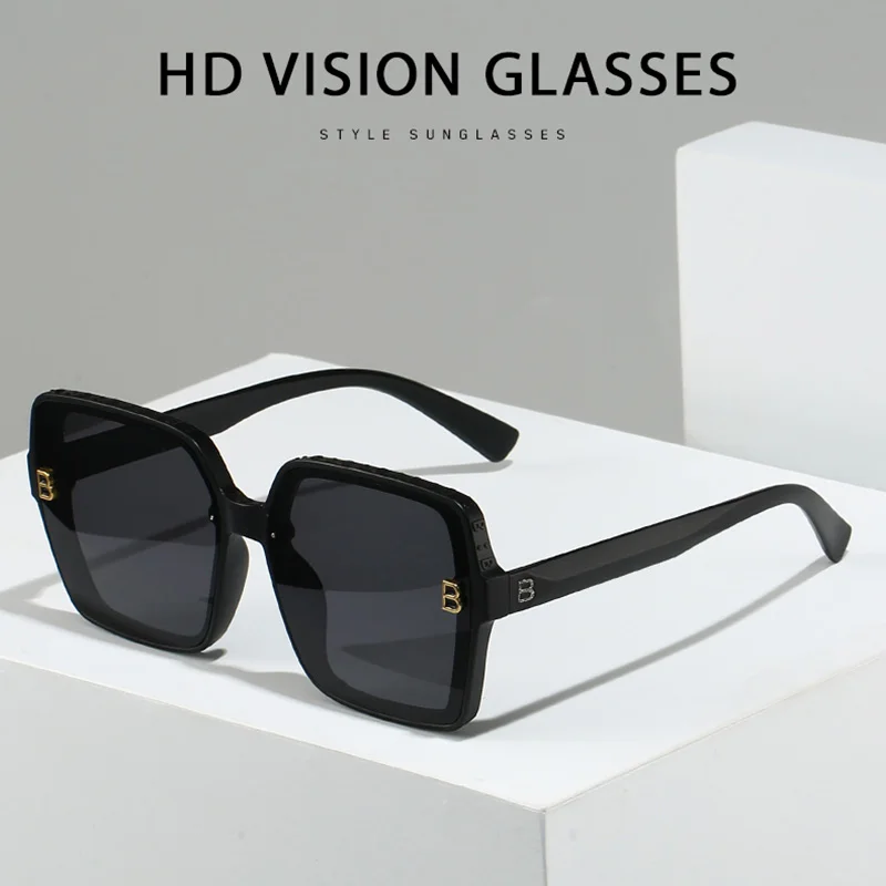 

Men Vintage Rectangle Frame Sunglasses Fashion Retro Sun Glasses Luxury Brand Design UV400 Shades Eyewear Women Goggle