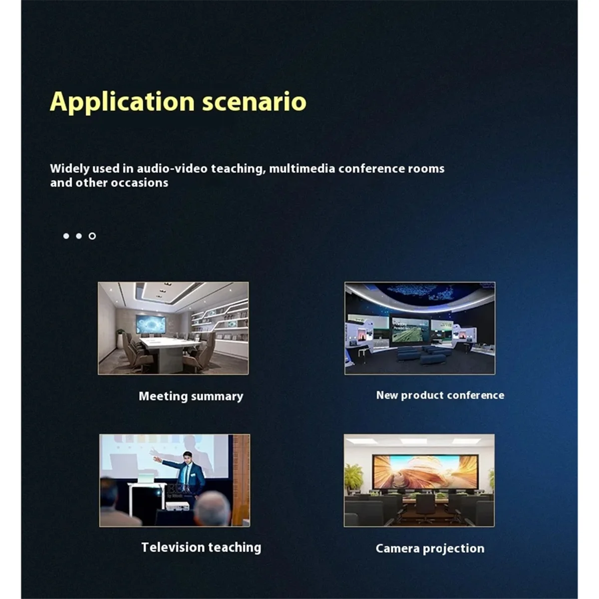 New 3C-Pocket3 to -Compatible to Connect the Guide Desk UVC to -Compatible Teaching Screen Casting