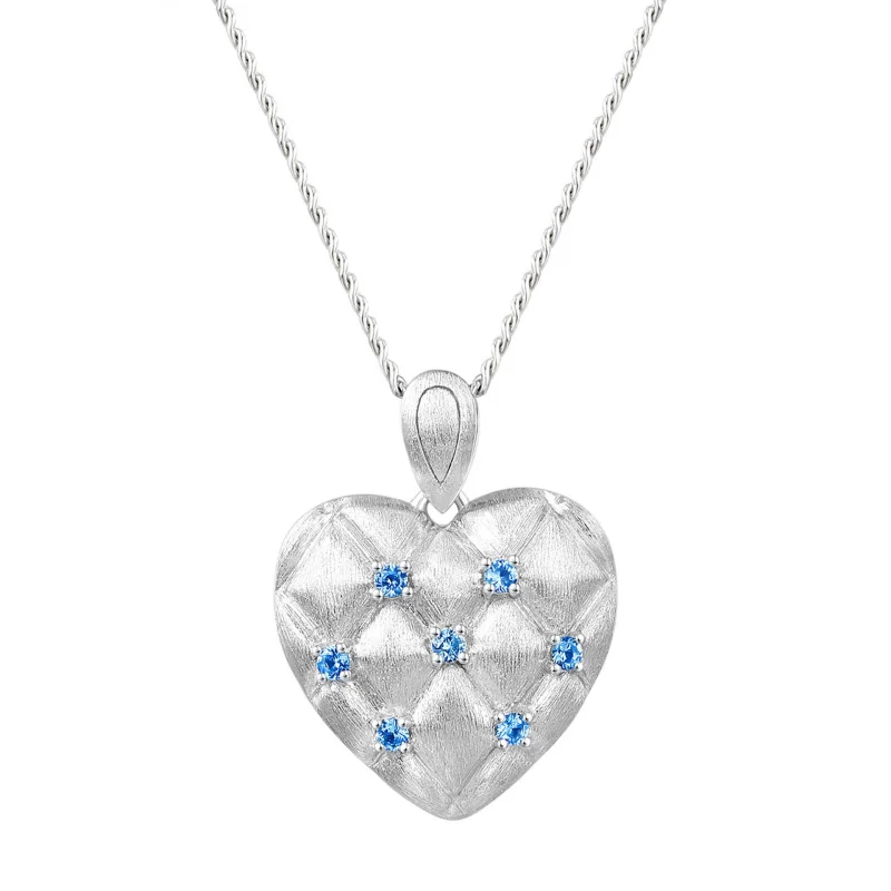 

Осеннее новое ожерелье с позолотой 925, ретро матовое бриллиантовое сетчатое ожерелье в форме сердца для женщин, повседневная одежда