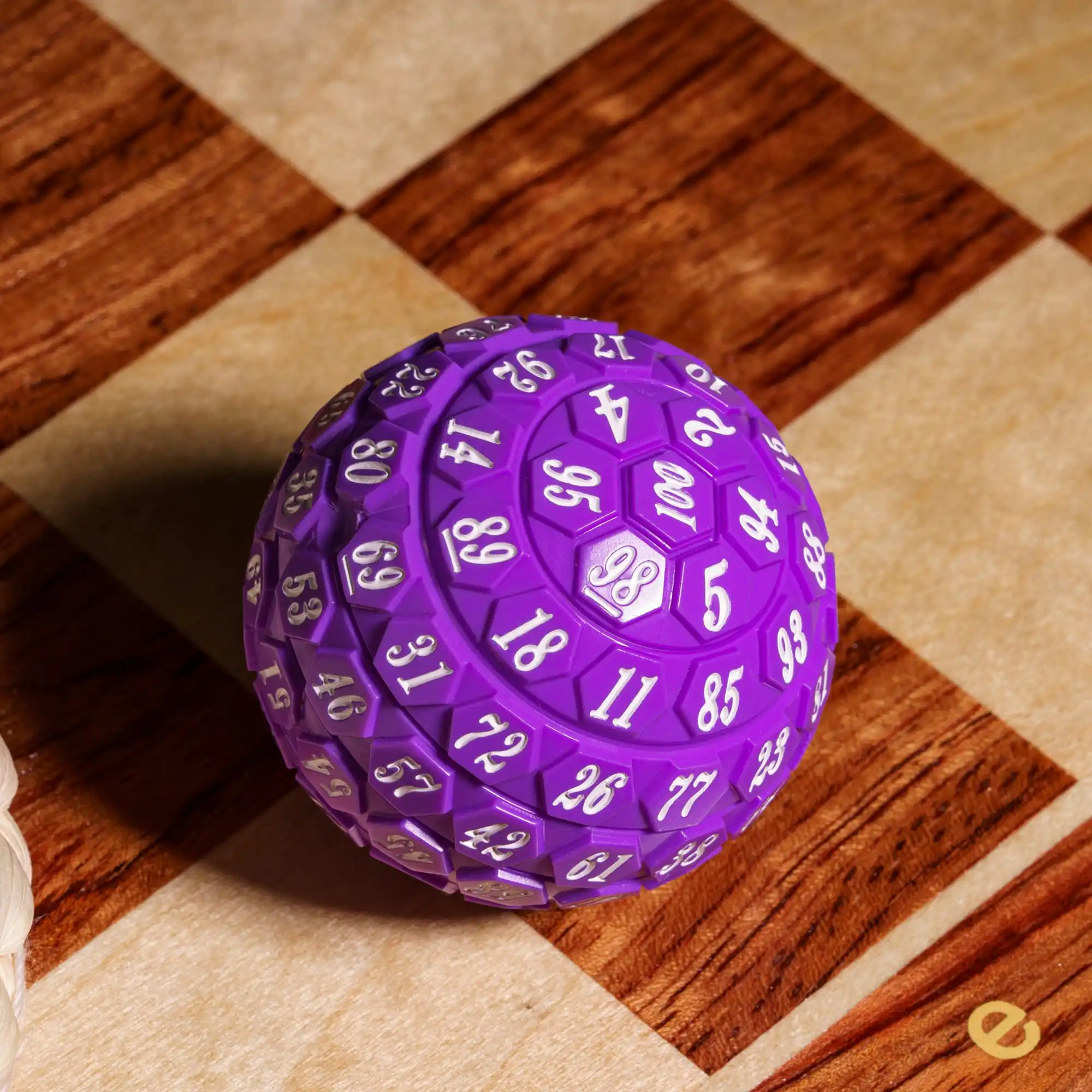 1pcs D100 45MM Dice 100 Side Polyhedral Dice for Role Playing Tabletop Board Game Pathfinder  RPG Dice Gift Bar Club D&D