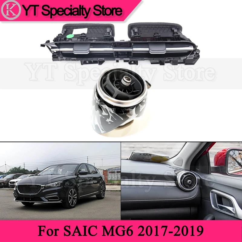 Kamshing 1 piece Air Conditioner Vent For SAIC MG6 2017-2019 A/C Grille Outlet Dashboard Air Conditioner Outlet