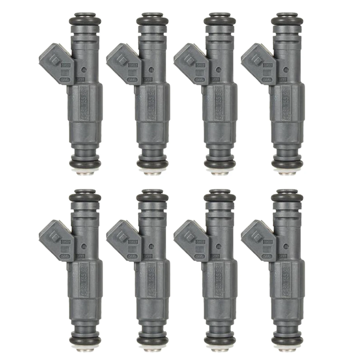 Set of 8 0280156211 0280155931 Fuel Injectors for Ram 1500 2500 3500 1997-2005