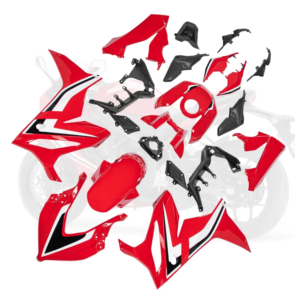 

CBR650R полные обтекатели, комплекты кузовных работ, крышка панели капота для Honda CBR 650R 2019 2020, аксессуары из 18 шт.