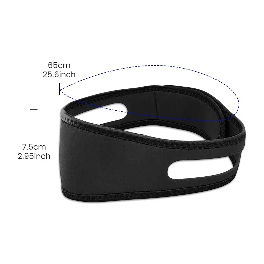 Anti Snoring Belt, Chin Strap for CPAP Users, Chin Straps for Men and Women, Stop Snoring Solution, Anti Snoring Chin Strap