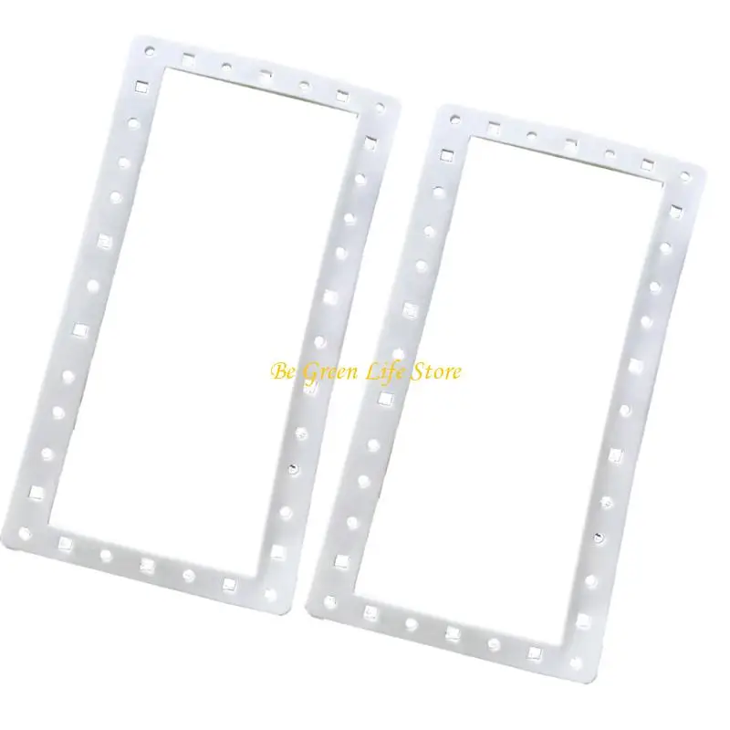 M7DF 2PCS SILICONE SKIMMER GASKET مجموعة SPX1091GW SP1091LX معدات البركة الفم