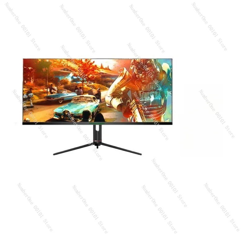 40-inch Fishtail Screen 4K 144Hz Monitor, IPS Intelligent Split-Screen for Gaming, Ideal for High-Speed Performance and Gaming