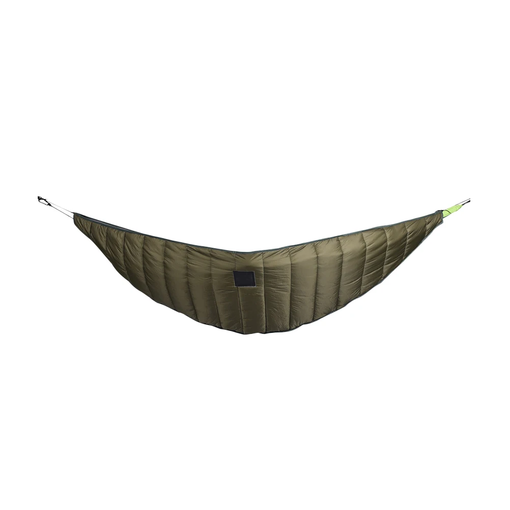 

Windproof Warm Camping Insulation Cover Green Thickened Cotton Foldable Portable Outdoor Thickened Cotton Hammock Furniture