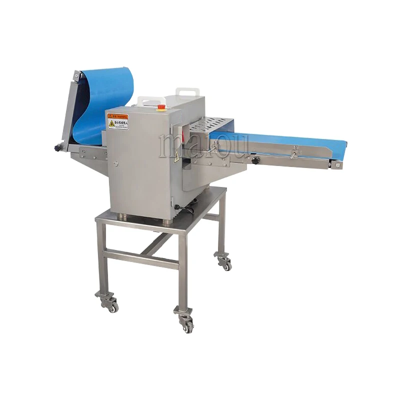 Electric Commercial Meat Slicer Cutting Machine Pork Lamb Beef Pork Food Chopper Meat Dicing Machine