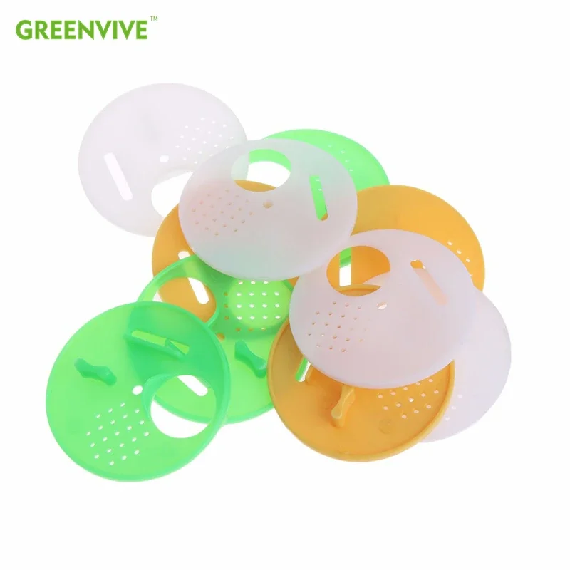 10PCS Beekeeping Entrance Gate Hive Entrance Discs Attchment To Nuc Boxes Queen Excluder Woker Bees Exit Enter Beehive Box Door