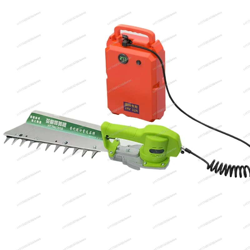 Multifunctional electric one-hand hedge trimmer single rechargeable tea garden trimmer high-power small single-knife pruning