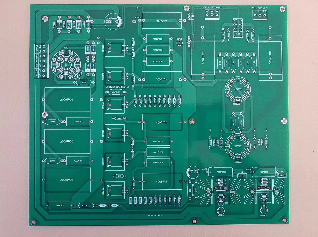 كونراد جونسون PV12 أنبوب Preamp ثنائي الفينيل متعدد الكلور لوحة عارية ، نسخة متوازنة