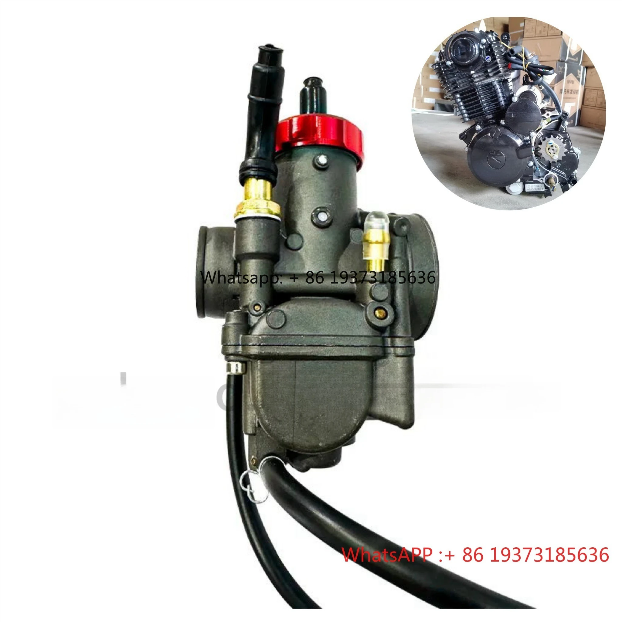 

CB250F ZS172FMM-3A Premium Aluminum Alloy Carburetor High Performance Fuel System Part New for 200-450cc Motorcycle