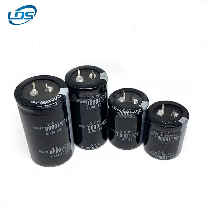 1pcs ox horn Capacitor 100v 2200uf Size 22x35/45/50 25X40/50 30X30 Aluminum electrolytic capacitor 2200uf 100v audio