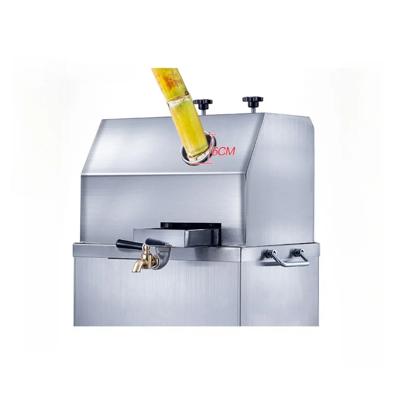 Squeezing Extracting Extractor Making Machine Sugarcane Juicer Machine Vertical Design for Restaurants Shop Sugar Cane Juicer