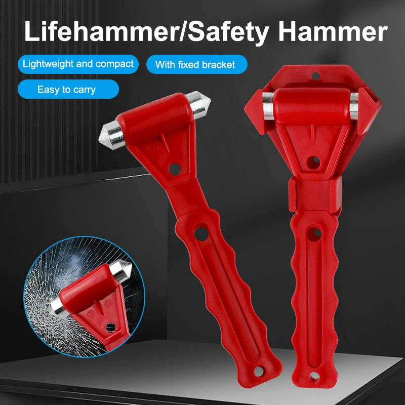 Car Safety Hammer Fire Escape Hammer Multi-function Emergency Hammer Car Window Breaker Portable Rescue Escape Tools