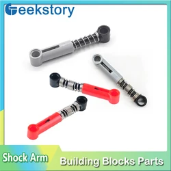 Soft/Stiff Spring Shock Arms High-tech Building Blocks Parts Absorber MOC Bricks DIY Assembled Toys For 76537 76138 76138 Model