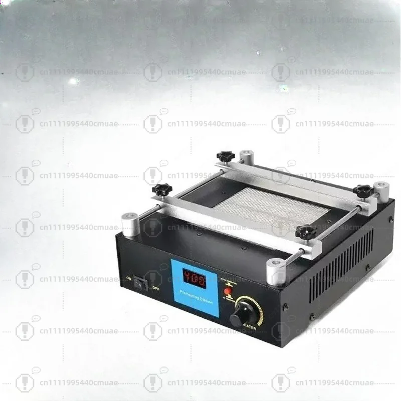 3-in-1 All-in-One BGA Rework Station with Hot Air Gun, Desoldering & Preheating Table for PCB Repair Soldering