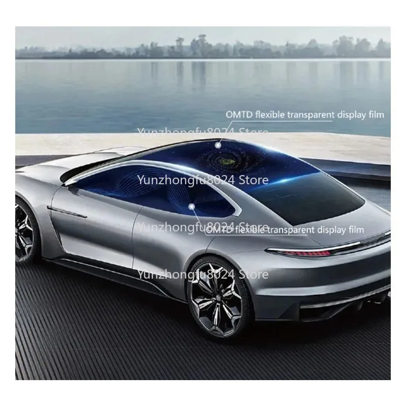 Car Window Film Heat Insulation Anti-glare OMTD Flexible Display Film Car Window Film