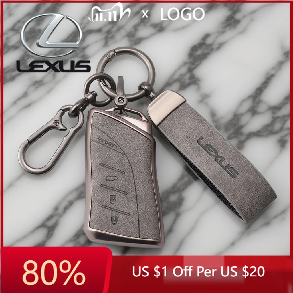 

2026 Hot Interior Stickers Car Key Bag Case Cover For Lexus NX ES UX US RC LX GX IS GS RX 200 250h 350 LS 450h 460h 260h 300h UX