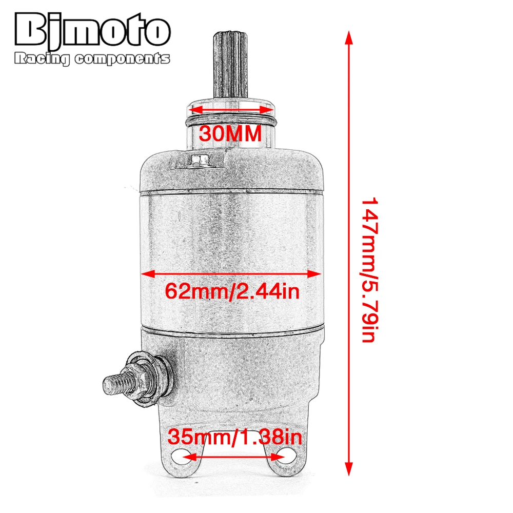 Motorcycle Starter Motor For K&T 250 XCF XCF-W EXC-F SX-F Freeride 250F 350 EXCF Six Days for Husqvarna FX350 FC250 FC350 FE250