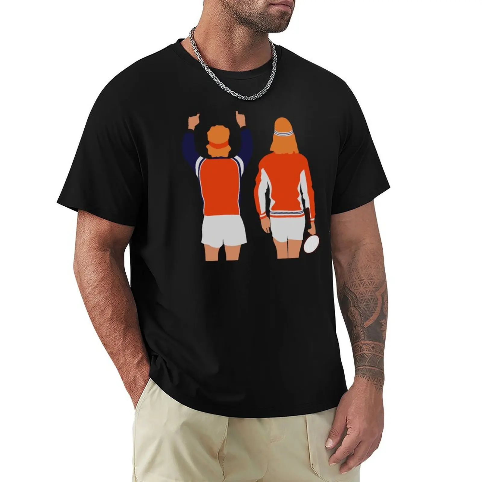 

Borg McEnroe T-Shirt Fashion Simple Casual Tee Shirt