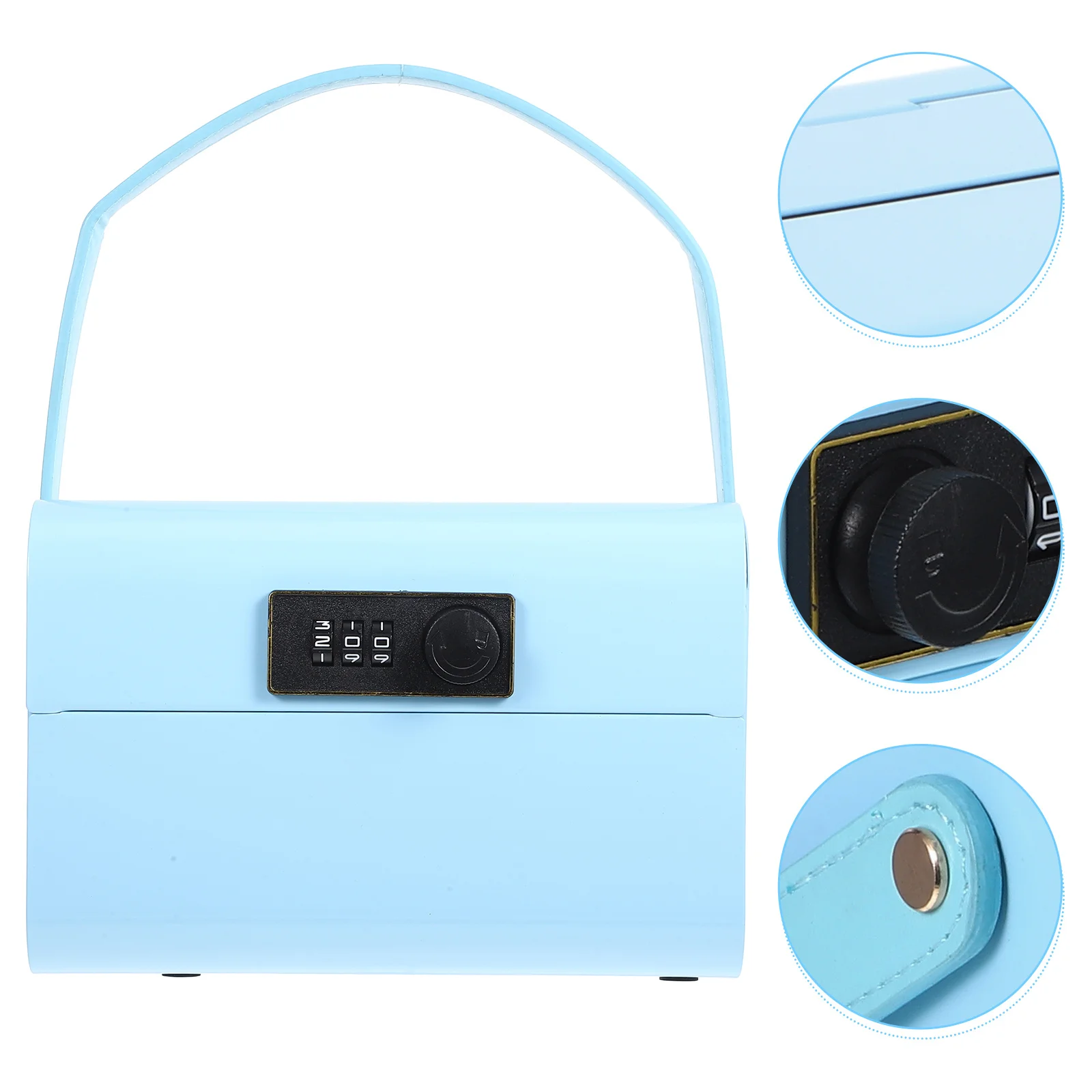 Metal Savings Box For Kids Combination Lock Iron Coin Bank Money Storage Cash Saving Box Piggy Bank With Lock Large Retro