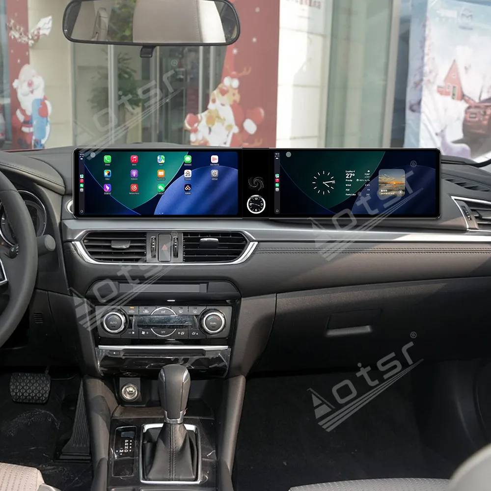 Dual 12.3 inch auto carplay Android 13.0 For Mazda Atenza 2017- 2019 Car Radio Multimedia Player GPS Stereo WIFI touch Head Unit