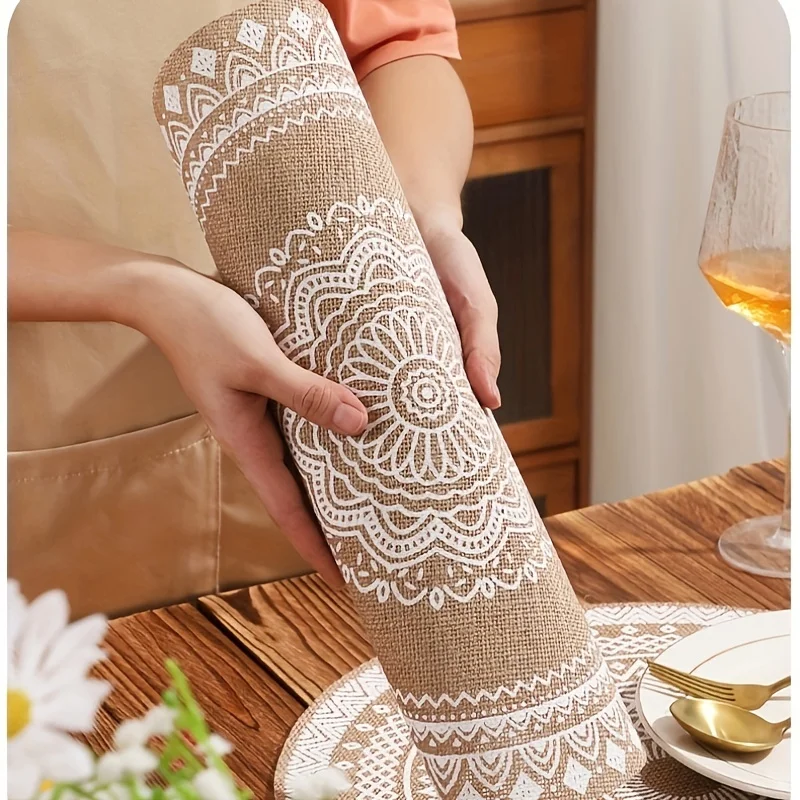 4Pcs Bohemian Jute … - image