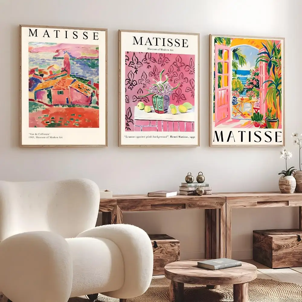 Artist Henri Matisse   Print Wall Art Pictures Canvas Painting Living Room Bedroom Home Decor Poster