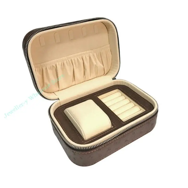 R7UF Watch Box Display Holder Watch Jewelry Storage Box More Fast to Find Treasure
