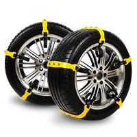 10Pcs/Set Car Winter Snow Chains Anti Skid Off Road Spikes for Tire Auto Belt Undefined Offroad Mud for SUV Cars Snow Chain