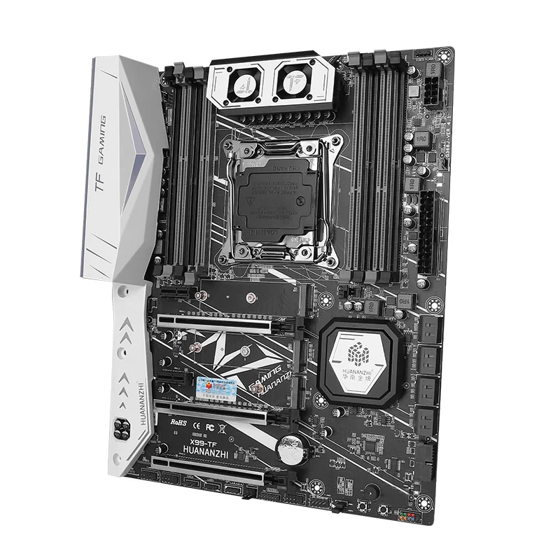 HUANANZH X99 TF Motherboard 12 cores and 24 threadsE5 2678 V3 multitasking+MOS CoolingFans