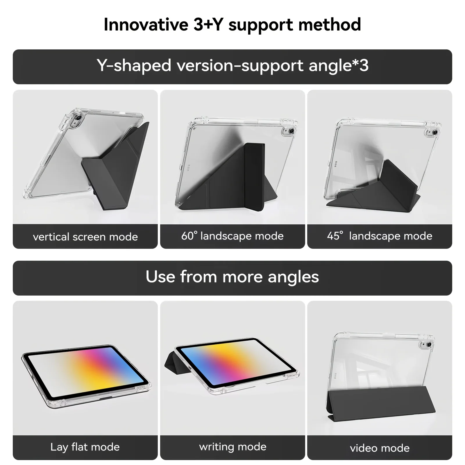 Tablet Case for Apple iPad mini Air Pro 8.3 9.7 10.2 10.5 10.9 11 12.9 13 5th 6th 7th 8th 9th 10th 11th Generation Smart Cover