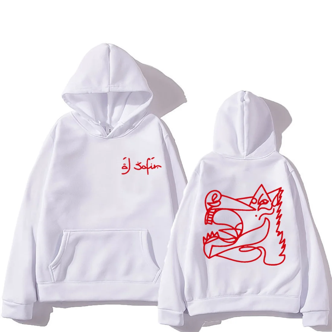 Rapper Al Safir Tour Graphics Hoodie Men Women harajuku hip hop streetwear vintage Hot Sweatshirts Fleece Long sleeve pullovers