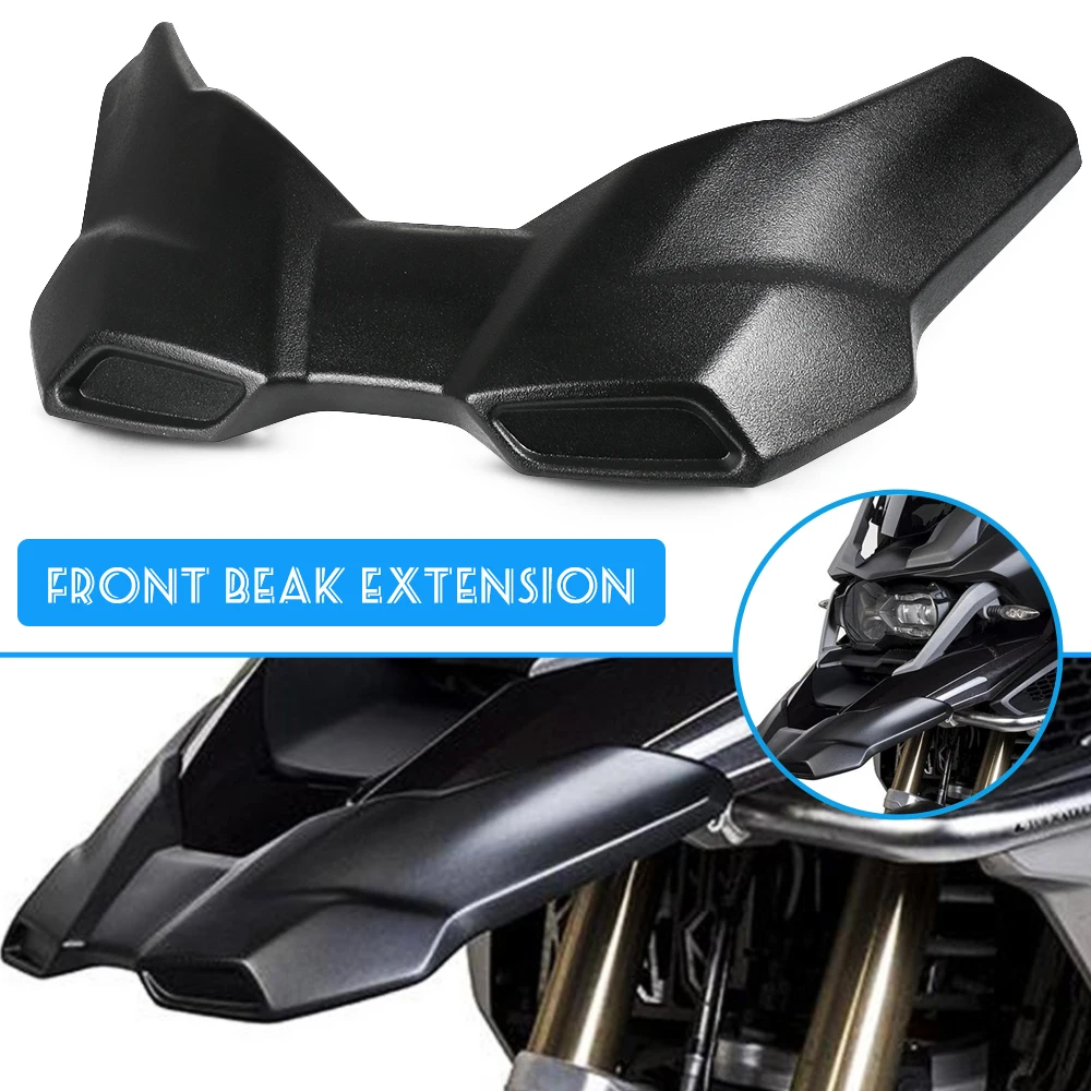 

For BMW R 1200 1250 GS R1250GS R1200GS 2017-2021 2022 23 EXTENSION Motorcycle Front Beak Fairing Extension Wheel Extender Cover