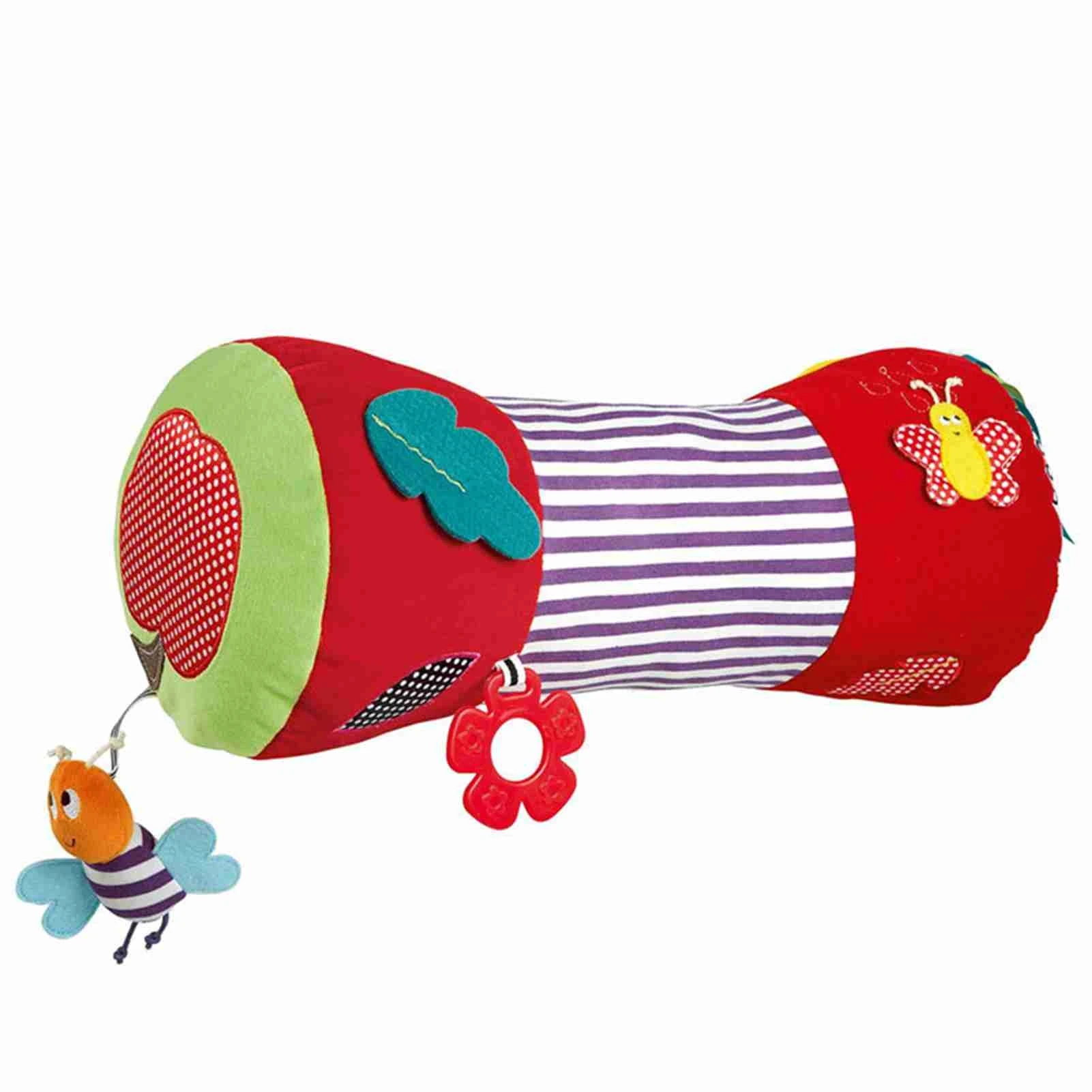 Baby Crawling Roller Baby Soft Stuffed Rolling Pillow Baby Fitness Toy