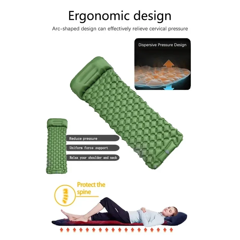 Inflatable Camping Sleeping Pad 5