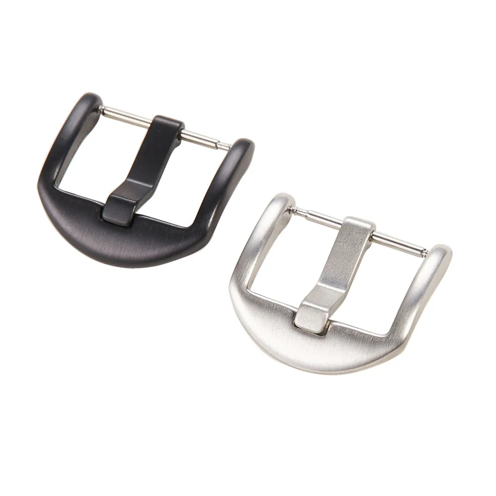 High Quality Stainless Steel Watch Buckle 16mm 18mm 20mm 22mm Watch Band Strap Universal Metal Watch Clasp Pin Buckle