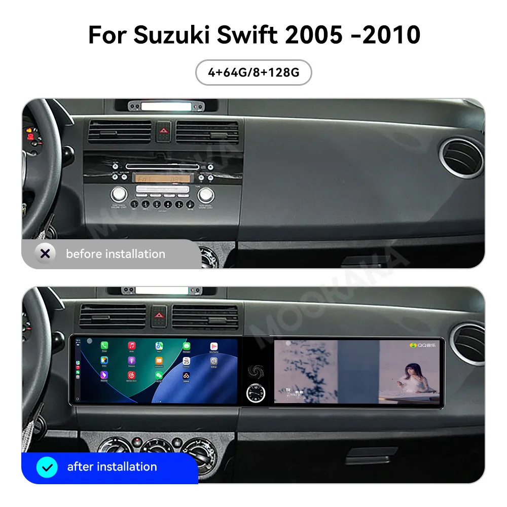 Touch Screen Car Radio For Suzuki Swift 2005-2010 Android GPS Automotive Multimedia Auto Radio Stereo Receiver Head Unit