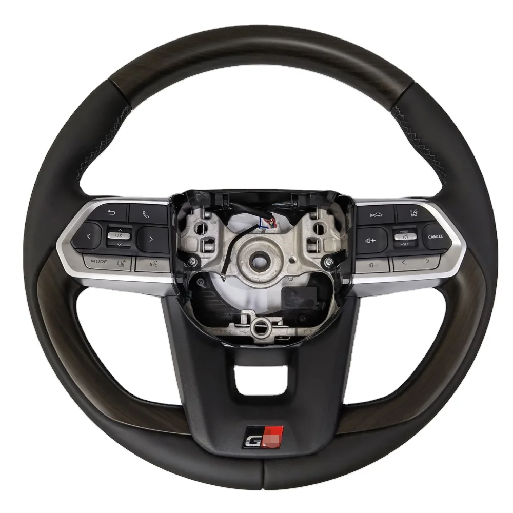 Upgrade300 GR Style  Steering wheel  For Toyota LAND CRUISER 200   Steering wheel 2008 2021 FJ200