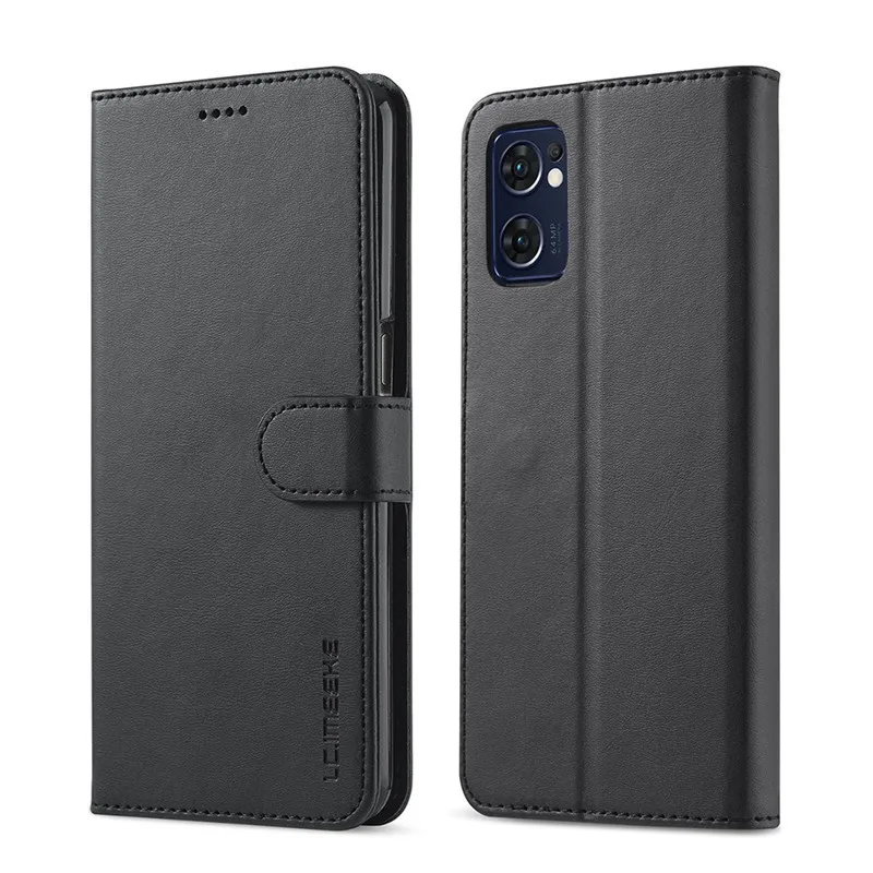 For OPPO Reno7 5G Case Flip Magnetic Phone Case On Coque OPPO Reno 7 5G Case Leather Vintage Wallet Case For Oppo Reno7 5G Cover