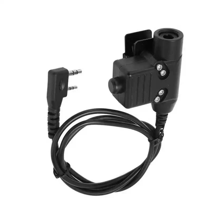 

U94 PTT Adapter Cable Plug and Play Suitable for Kenwood for Baofeng Two Way Radio Walkie Talkies
