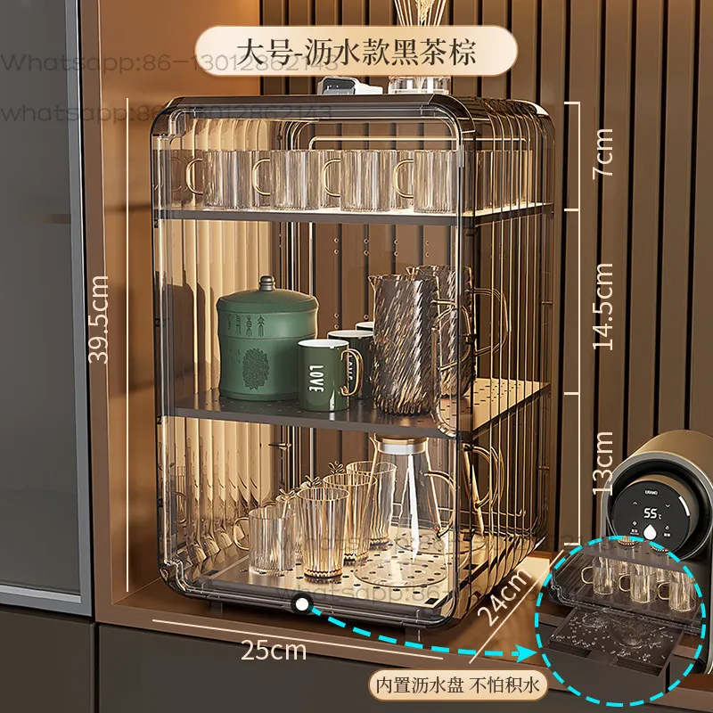 Dust-proof cup holder storage rack cup artifact storage box