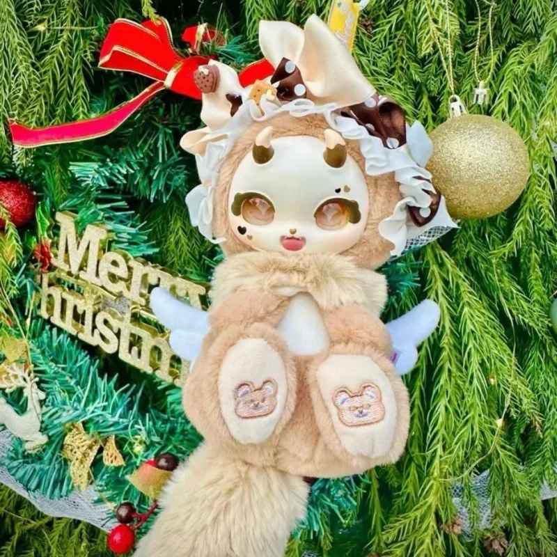 Boboco Asli Seri Pesta Sayang Kotak Buta Figur Koleksi Boneka Mewah Boneka Anak Perempuan Menggemaskan Mainan Trendi Gif Ulang Tahun