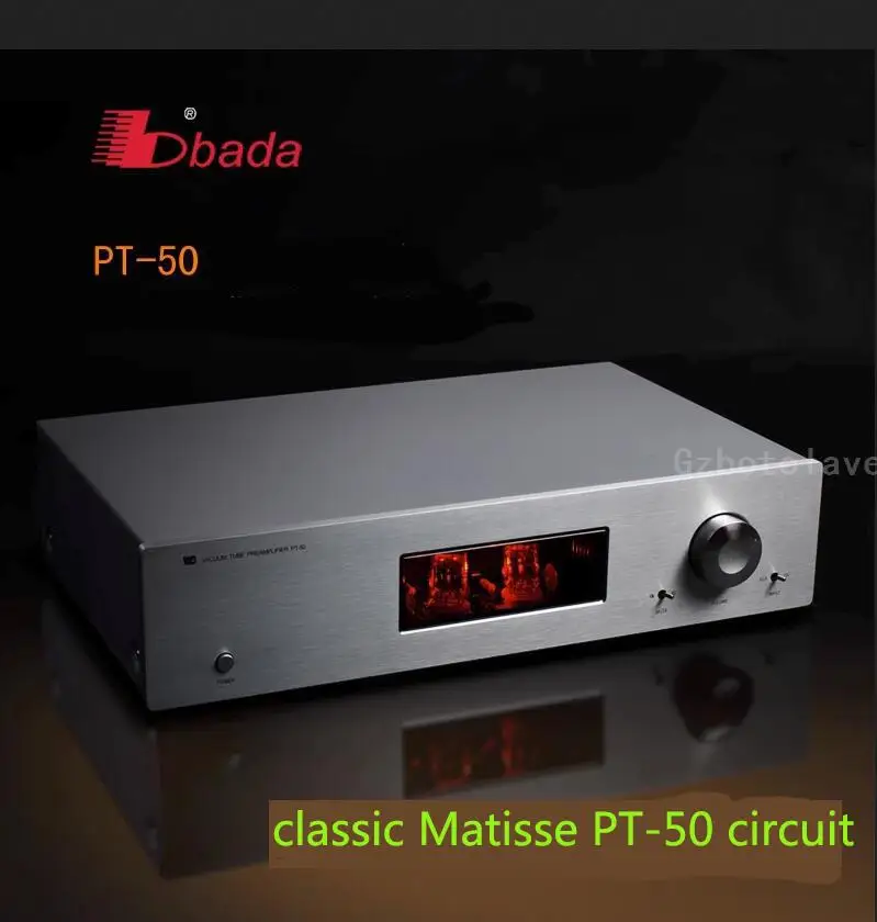 Refer to classic Matisse PT-50 circuit High quality Bada 12AT7 12AX7 HIFI tube preamplifier home amplifier