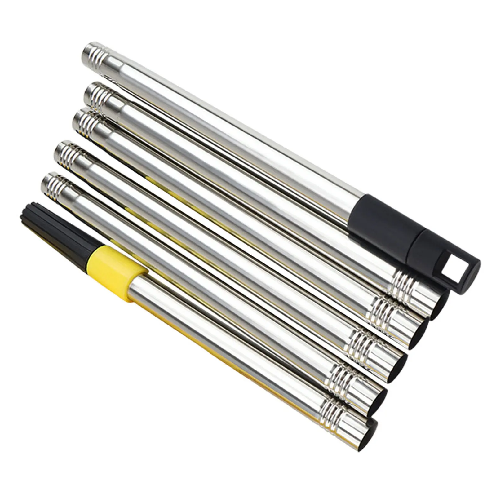 Stainless Steel Telescopic Paint Roller Extension Pole for Walls and Ceilings – 1.2m to 2.4m Adjustable