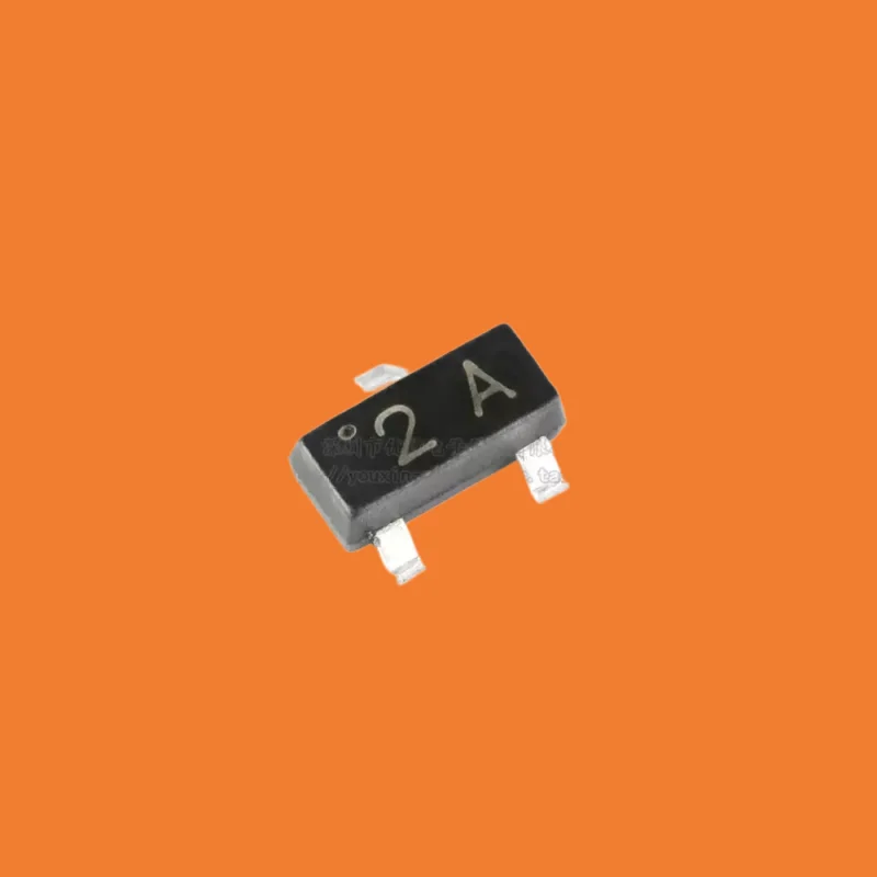 10pcs/Original genuine MMBT3906 2A SOT-23-40V/-200mA SMD transistor
