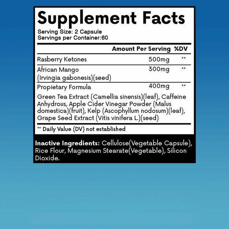 Keto Apple Cider Vinegar Capsule - Supports Appetite, Metabolic Function, Improves Digestion, Enhances Satiety, and Gluten-free